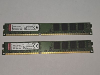 Kit memorie RAM Kingston 16GB (2 X 8GB) DDR3 1333MHz KVR1333D3N9/8G foto