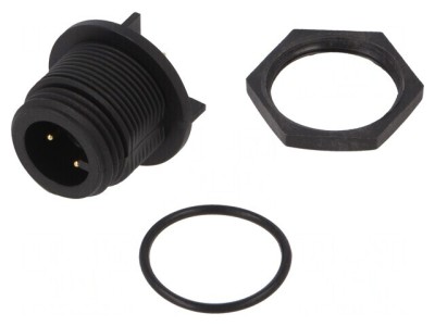 Conector circular soclu tată 3 PIN IP68 250V foto