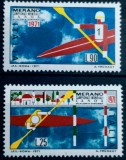 Italia 1971 sport, canoe, Campionatul Mondial de Canoe serie 2v. Mnh