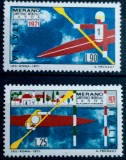 Italia 1971 sport, canoe, Campionatul Mondial de Canoe serie 2v. Mnh, Nestampilat