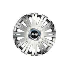 Set 4 capace roti Cu Inel Cromat Active R15 pentru gama auto Jeep foto