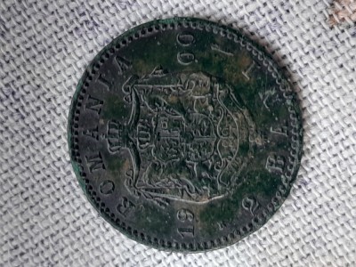 2 bani 1900 - ROMANIA foto