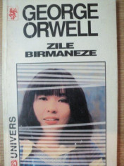 ZILE BIRMANEZE de GEORGE ORWELL , 1997 foto