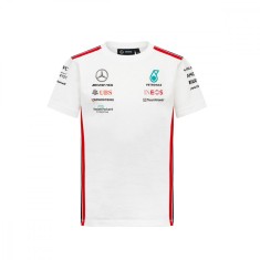 Mercedes AMG Petronas tricou de copii official white F1 Team 2023 - 128 cm (detske) foto