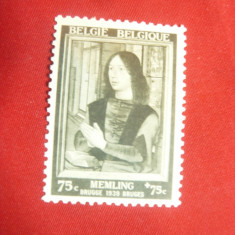 Serie Expozitia de la Memling - Pictura 1939 Belgia , 1 valoare