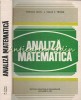 Analiza Matematica - Mariana Craiu, Vasile V. Tanase - Didactica si Pedagogica, 1980, 494 pagini, Coperta Cartonata
