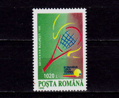 RO 1995 ,LP 1391 ,&amp;quot;A V-a editie &amp;quot;Open Tenis Bucuresti&amp;quot;&amp;quot; , serie, MNH foto