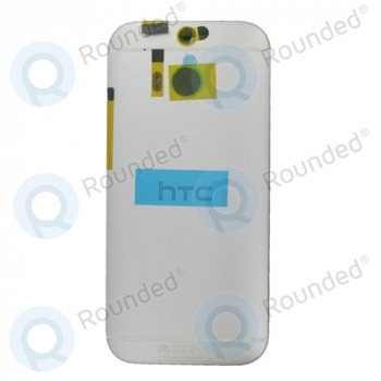 Capac baterie argintiu pentru HTC ONE M8 foto