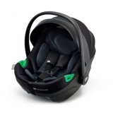Scaun auto Kinderkraft I-Care i-Size 40-87 cm, RWF, Graphite Black, Siguranta testata, Sistem protectie laterala, Montare usoara