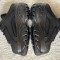 SABOTI NEGRI PLATFORMA DAMA BUFFALO TEXAS OIL PIELE PAPUCI SPORT FEMEI SLIP ON