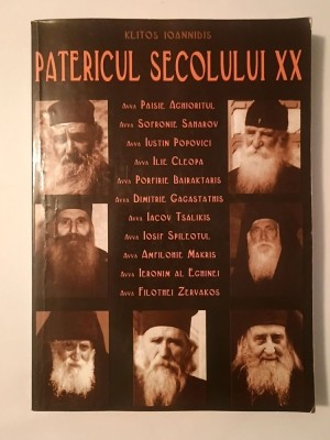 Klitos Ioannidis - Patericul secolului XX foto