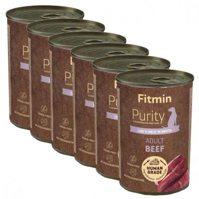 Fitmin Purity Adult Beef 6 x 400 g foto