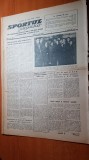 Sportul popular 16 martie 1954-campionatul republican de fotbal