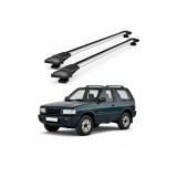 Bare portbagaj transversale auto aluminiu compatibile Opel Frontera SUV 3/5 usi 1992-1998 92-92 cm Cod: KL5