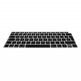 Husa pentru tastatura Apple MacBook Air 13.3&quot; (2018-2020), Kwmobile, Negru, Silicon, 53986.01