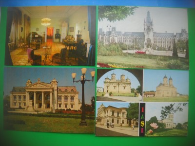 HOPCT LOT 2946 -IASI-4 CARTI POSTALE-NECIRCULATE foto