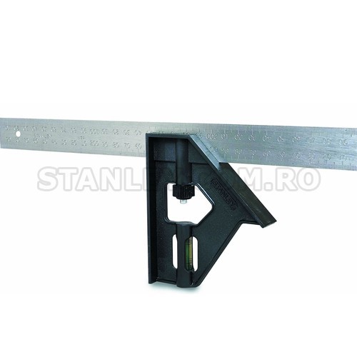 Echer combinat cu maner din plastic STANLEY 300mm Echer combinat cu maner din plastic STANLEY 300mm