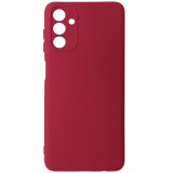 Husa tip capac spate silicon TPU Matte rosu inchis pentru Samsung Galaxy A13 5G, A04s