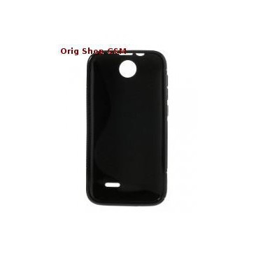 HUSA SILICON TPU HTC DESIRE 310 NEGRU foto