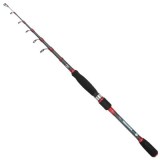 Lanseta spinning carbon telescopica Baracuda Winner 2.1 m A: 5-25 g, 6 tronsoane, pentru salau, biban, clean, pastrav