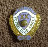 Insigna fotbal - FC ARGES PITESTI (aniversare 20 de ani 1953 - 1973)