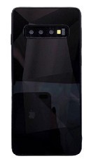 Husa silicon si acril cu textura diamant Samsung S10e , Negru foto