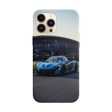 Husa compatibila cu Apple iPhone 14 Plus model McLaren P1, Silicon, TPU, Viceversa, Transparent, Carcasa