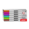Set 6 Markere Slim pentru Whiteboard Kores, 6 Culori, Stergere Usoara, Markere Whiteboard, Markere pentru Tabla Magnetica, Markere Tabla Magnetica, Ma