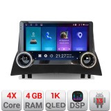 Navigatie Renault Megane 2 Kit-098 Edotec 4+64 10.5 inch Incell 1K android Wifi 5Ghz gps internet