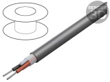 Cablu ALPHA WIRE 1x2x18AWG neecranat 300V 305m gri &icirc;nchis