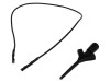 Clips de măsurare negru aurit 2A 60VDC cu pensetă
