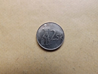Slovacia 2 Korun / Koruna / Coroane 1995 foto