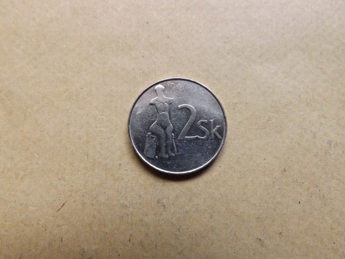 Slovacia 2 Korun / Koruna / Coroane 1995