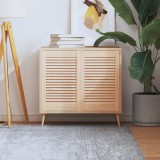 vidaXL Uși de dulap design lambriu 2 buc. 61,5x39,4 cm lemn masiv pin 151116