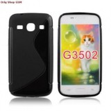 HUSA SILICON S-LINE SAM GALAXY CORE PLUS G3500 NEGRU