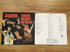 QUEEN - SHEER HEART ATTACK (1974,TRIDENT,UK) vinil vinyl foto