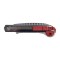 Cutter din plastic, argintiu, 3 lame
