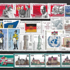 C5415 - lot Germania Democrata - timbre nestampilate MNH