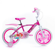 Bicicleta pentru copii Huffy Disney Princess, roti 16'' (Roz)