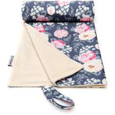 T-TOMI Changing Pad Grey Flowers - Colour saltea de înfășat lavabilă 50x70 cm 1 buc