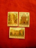 Serie Emisiune Turistica 1986 Luxemburg , 3 valori