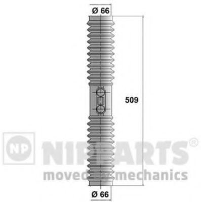 Kit burduf bieleta directie DAEWOO CIELO (1994 - 2007) NIPPARTS N2840906 foto