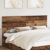 vidaXL Tăblie cap cu headboard Lemn Vechi 180 cm Lemn compozit 887734