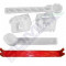 Kit reparatie macara geam fata Vw Bora 1998-2005, Vw Golf 4, Golf 5 2003-2009, Seat Ibiza / Cordoba 6L 2002-2006, Peugeot 607 12.1999-10.2010, electri