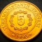 Moneda exotica 5 TENNESI - TURKMENISTAN, anul 1993 * cod 4309 = UNC