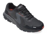 Pantofi sport barbati Skechers SKECH-FLEX 4.0 negri, material textil, tehnologie Air-Cooled si Memory Foam, talpa cauciuc
