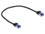 Patch cord S/FTP Cat 6a RJ45 0,25m - Ecranat, Fără Halogen
