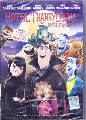 DVD animatie: Hotel Transilvania ( SIGILAT, dublat si sub. limba romana ) foto