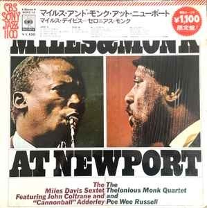 Vinil LP &amp;quot;Japan Press&amp;quot; The Miles Davis Sextet &amp;amp; The Thelonious Monk Quartet &amp;lrm;&amp;ndash; Miles &amp;amp; Monk At Newport (NM) foto