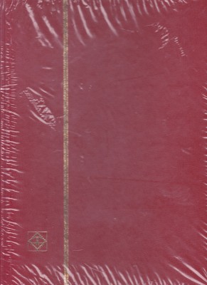 Leuchtturm Bazic album pentru timbre - 16 foi/32 pagini negre,SIGILAT foto